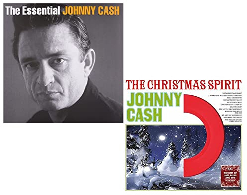 The Essential Johnny Cash - The Christmas Spirit - Johnny Cash Greatest Christmas Hits 2 Album Bundling