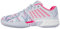K-Swiss Performance Damen Express Light 3 Padel Tennis Shoe, Arctic Ice/White/NEON PINK, 42 EU