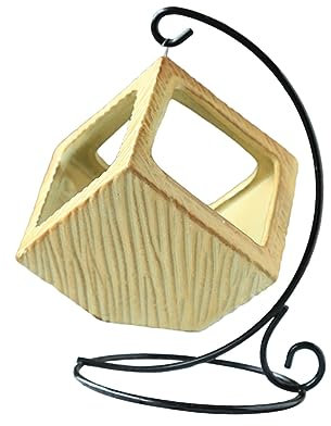 Garneck Desktop-sukkulentenhalter Sukkulenter Neuheitspflanzer Pflanzenbehälter Mini Topfständer Tisch-pflanzständer Hängender Blumentopf Im Innenbereich Mini-töpfe Topfpflanze Vase