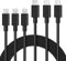 ilikable USB C to Lightning Cable 3Pack 1M [MFi Certified] iPhone Fast Charger Cable PD Fast Lightning to Type C Cable Compatible with iPhone 11 12 13 14 Pro Max X XS XR 8 8Plus iPad Pro AirPods-Black