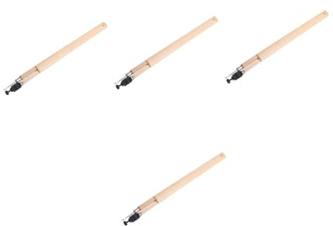 NUOBESTY 4stücke Beam-kompass Für Mathematikunterricht Buchenholz Robustes Zeichentool Für Schüler Und Lehrer Für Geometrie-darstellungen Tragbar Und Benutzerfreundlich