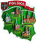 Polen Kühlschrankmagnet 3D Reise Souvenir Kühlschrank Dekoration Magnet Aufkleber Handwerk Kollektion