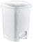 Best House | Pedal Bin | 52 Litres | White | Pack of 1 | Foot Pedal Dustbin | Trash Can/Garbage Waste Bin | Rubbish with Lids Used for Home Office, Hospitals Garbage management, Bathroom or Outdoor