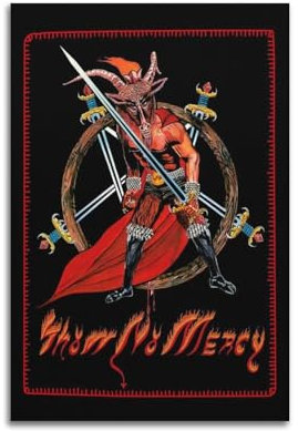 VZRSQZK Poster Show No Mercy, dekoratives Gemälde, Leinwand, Wandposter und Kunstdruck, modernes Familienschlafzimmer, Dekoration, Poster, 30 x 45 cm