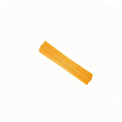 SenyEr 72 Uds. Protector de radios for Ruedas de Motocicleta, Cubiertas de molduras de Piel for Llantas, Accesorios geniales for Bicicletas de Motocross, 11 Colores(Yellow 72pcs)