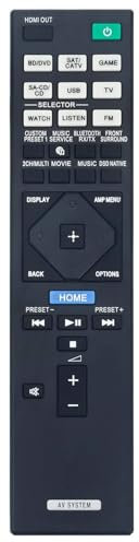 RMT-AA320U Universal Remote Control Compatible for Sony STR-DN1080 STRDN1080 AV Receiver Remote Controller
