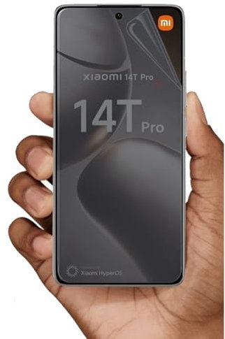 TMahhbid [2pcs] Película de hidrogel mate suave para Xiaomi 14T Pro/Xiaomi 14T 6.4, [anti -deslumbramiento/anti -huellas dactilares] película protectora de pantalla tpu flexible [sin vidrio]