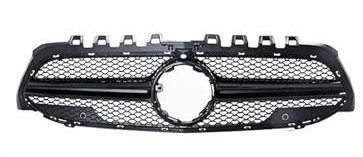 Rejillas Delanteras Accesorios Tuning para Coches para Benz Clase A W177 180 200 220 250 A45 2018-2023 para AMG para GT Parrilla Delantera Estilo Diamante Malla Parrilla Carreras Parrilla(Style H)