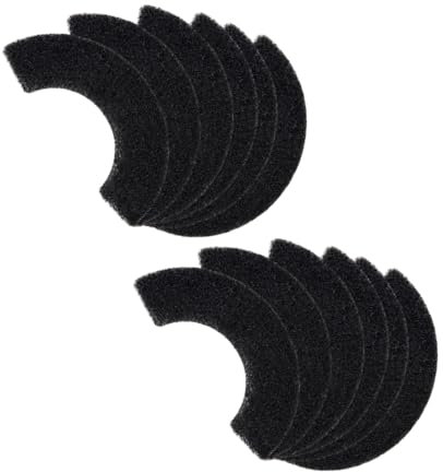 Litter-Robot 4 Kohlefilter von Whisker, 12er Pack, maßgeschneiderte Kohlefilterpads für Litter-Robot 4, absorbiert und reduziert Gerüche aus der Katzentoilette für EIN sauberer riechendes Zuhause