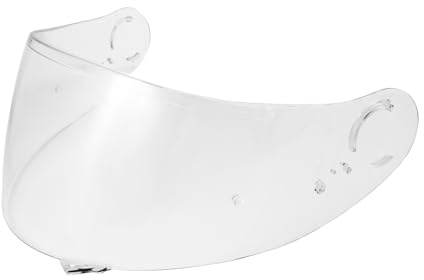 Helmvisier für GT Air Neotec CNS-1 TC-5 TC-9 GT Air 2,Motorradhelm Visier,Motorrad Windschutz Helm Objektiv Visier Vollgesichts.UV Schutz Helmvisier (Transparent)