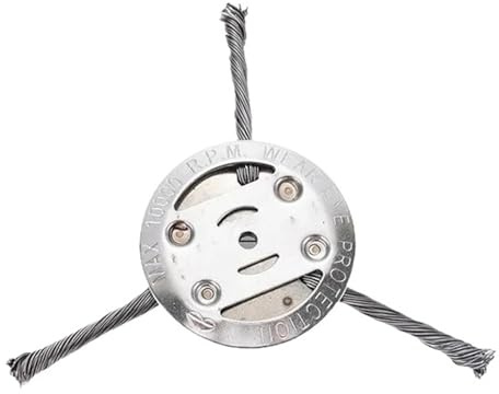 1/2pcs Steel Wire Lawn Mower Blade Accessories Trimmer Head Home Garden Tidying Weed Control Tool(1pcs3)