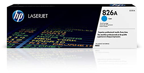 HP 826A (CF311A) Blau Original Toner für HP Color Laserjet Enterprise M855
