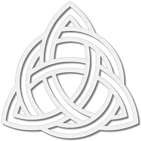 Herterich Products Airbrush Schablone Keltisches Symbol | Celtic Cross Stencil | Wiederverwendbar & Lösungsmittelresistent | Mylar 0,1-0,2 cm | Für Graffiti, Tattoos, Sprays & Airbrush