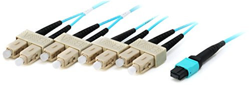 Equip Trunk LWL-Patchkabel (MTP/SC 50/125mμ 7,00 m Multimode OM4 M/M türkis Polybeutel)