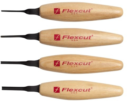 Flexcut FLEXMT300 Couteau à Lame Fixe Unisexe - Adulte, Multicolore, Taille Unique