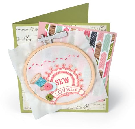 Sizzix Bigz Stanzschablone Stickrahmen von Eileen Bereich Hull
