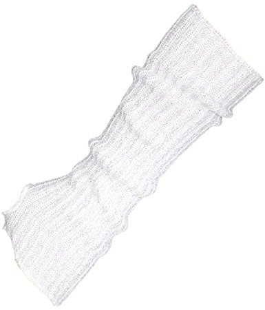 Starlite 38cm White Stirrup Leg Warmers