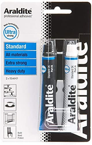 Araldite ARA-400001 15ml 2-Tubes Standard Epoxy by Araldite