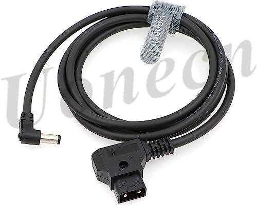 Uonecn Câble d'alimentation Dtap vers angle droit DC 2,1 mm 12 V pour moniteurs LCD KiPRO Lectrosonic Lowel Blender LED Power Tap-Lectro Dispositifs