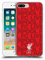 Head Case Designs Officially Licensed Liverpool Football Club Red Crest & Liverbird Patterns 1 Soft Gel Case [Military Grade Protection] Compatible With Apple iPhone 7 Plus/iPhone 8 Plus