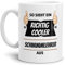 Tassendruck Berufe-Tasse so Sieht EIN Richtig Cooler Schwimmlehrer aus Weiss/Job/mit Spruch/Kollegen/Arbeit/Geschenk-Idee/Büro