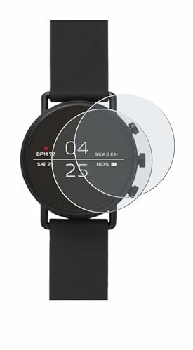 BROTECT Entspiegelungs-Schutzfolie für Skagen Smartwatch Falster 2 (2 Stück) Matte Displayschutz-Folie, Anti-Reflex, Anti-Fingerprint
