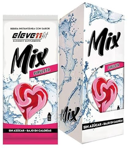 MIX DE SAVEUR DE LOLLIPOP SANS SUCRE. BOÎTE 12 UNITÉS