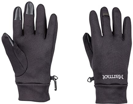 Marmot Herren Power Stretch Connect Glove, Fleecehandschuhe, Winddicht, Wasserabweisend, Mit Touchscreen Funktion