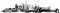 Samunshi® Dubai Skyline Wandtattoo Sticker Aufkleber Wandaufkleber City Gedruckt Dubai 120x25cm schwarz