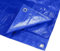 KAV 2.40 x 3.60m (8x12 FT) Green Waterproof Tarpaulin Tarpoline tarpaulins Tarp for Universal Covering Garden Furniture, Camping, Roof Caravan Building site Ground Sheet with Eyelets 120 GSM