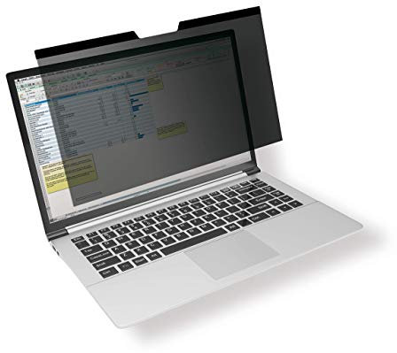 Durable Blickschutzfilter für MacBook Pro® 16, magnetische Befestigung, inkl. Tasche und Reinigungstuch, anthrazit, 515757