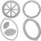 Metall-Stanzformen für Frühling, Sommer, Zitrone und Orange, Prägeschablone für Kartenherstellung, Schütteln, Karten, Scrapbooking, Papier, Basteln, Album, Briefmarken, DIY-Dekor