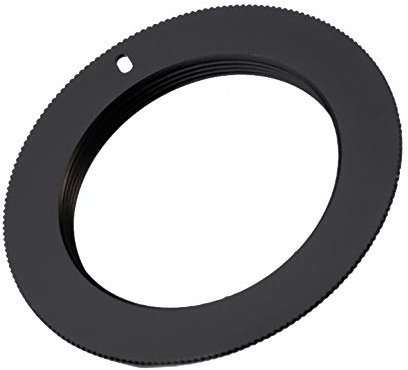 Ultradünner M42-EOS R Objektivadapter M42 Objektiv kompatibel für Canon EOS-R RF schwarz