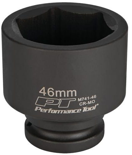 Performance Tool Douille à chocs M741-46 3/4 po 46 mm pour applications automobiles et industrielles lourdes