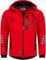Arctic Seven Herren Softshell Jacke Funktionsjacke Outdoor Regenjacke Atmungsaktiv Fleece Innenfutter AS301 [AS-301-Rot-Schwarz-Gr.4XL]