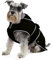 Ancol Muddy Paws Allwettermantel/Hundemantel, Schwarz Größe S/M (Länge: 35 cm, bis 56 cm Umfang)