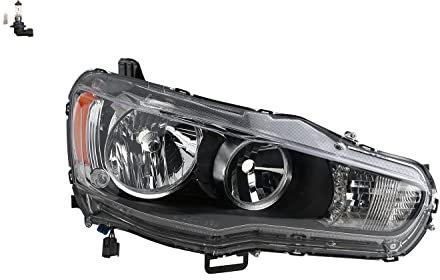 Johns, Scheinwerfer passend für Mitsubishi Lancer CY 01/08- rechts + Leuchtmittel