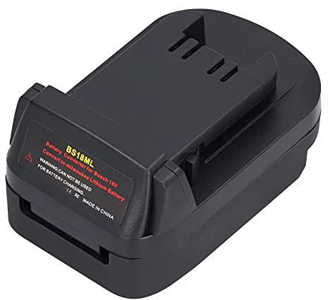 Akku-Adapter Akku Akku-Akku-Konverter für Bosch 18V für Milwaukee Lithium-Elektro Werkzeug BS18ML