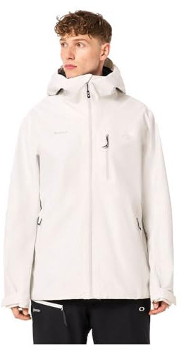 Oakley Herren Unbound Gore-tex Shell Jacket Jacke, Weiss/opulenter Garten, XXL