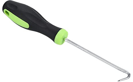 PATIKIL Mini Präzisions-Haken für O-Ring Dichtung Auto Schwarz Grün | 90°-Haken-Universal Nadel Haken Öl Ringe Dichtung Werkzeug