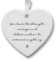 Positive Quote | Ceramic Keepsake Heart | Positive Message | Inspirational Gift | Encouragement Gift