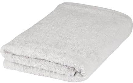 Ross Premium Uni Handtücher Boucle Silber, Duschtuch 70x140 cm