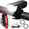 Luces Bicicleta Delantera y Trasera - Luz Led Recargable USB - 3 Modos Delanteros - 5 Modos Traseros - Impermeable IPX6 - Carga Rápida - Luces Bicicleta Carretera y Montaña