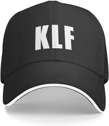 Baseballkappe Snapback Sonnenhut KLF Letters Only weiße Cap Baseball Cap Sonnenschutz Golf Cap Herren Hut Damen Hip Hop Geburtstagsgeschenk