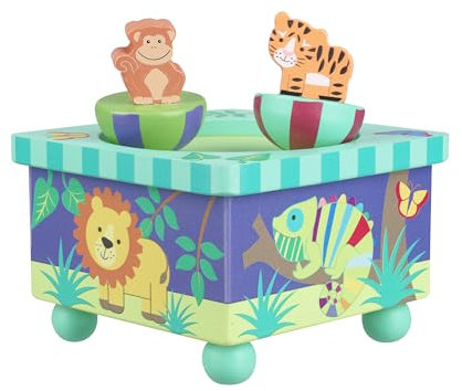 Orange Tree Toys Wooden Music Box, Wood, Multicolour, One Size