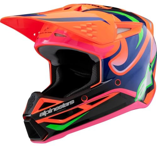 Alpinestars Kids Motocross-Helm S-M3 Orange Gr. L