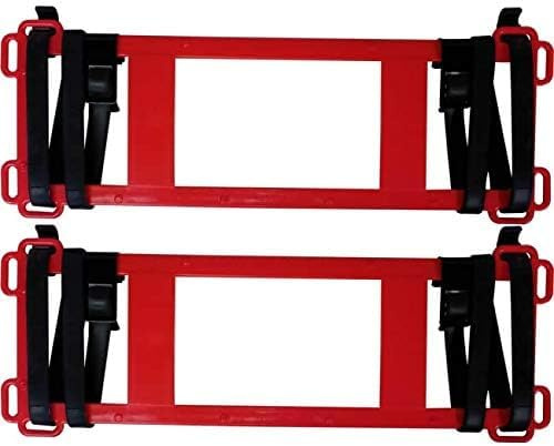 Heavy Duty Trade Plate Holders With Adjustable Rubber Straps (Pair)