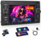 Inefala Radio Coche Bluetooth para Ford Focus Galaxy Kuga S-MAX Mondeo, 2G+64G, Wireless Carplay & Android Auto, 7 Touchscreen, GPS/WiFi/USB/RDS/FM Cámara Trasera Mic