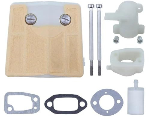 MIKFESPO Kit de 11 filtros de Aire for motosierras de Gasolina Husqvarna 66, 181, 266, 281, 288, 281XP y 288XP (repuestos 501-80-71-05)