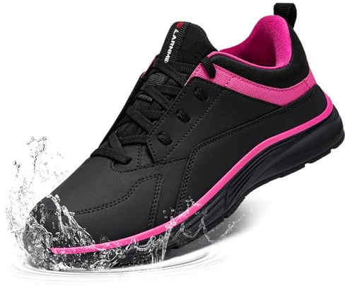 LARNMERN Zapatos Antideslizantes Hombre Mujer Zapatos de Cocina | Zapatos Hosteleria Hombre Impermeable Zapatillas Antideslizante Cocina Camarero Sanitario